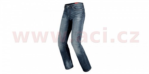 jeansy J TRACKER, SPIDI - Itálie (tmavě modrá sepraná, obšívka Cordura®/denim bavlna)